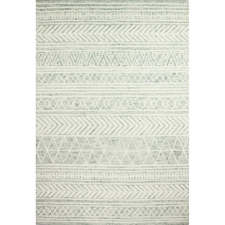 Bashian 3 ft. 6 in. x 5 ft. 6 in. Valencia Collection 100 Percent Wool Hand Tufted Area Rug Green R131-GN-4X6-AL118